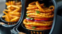 air fryer stacking disadvantages