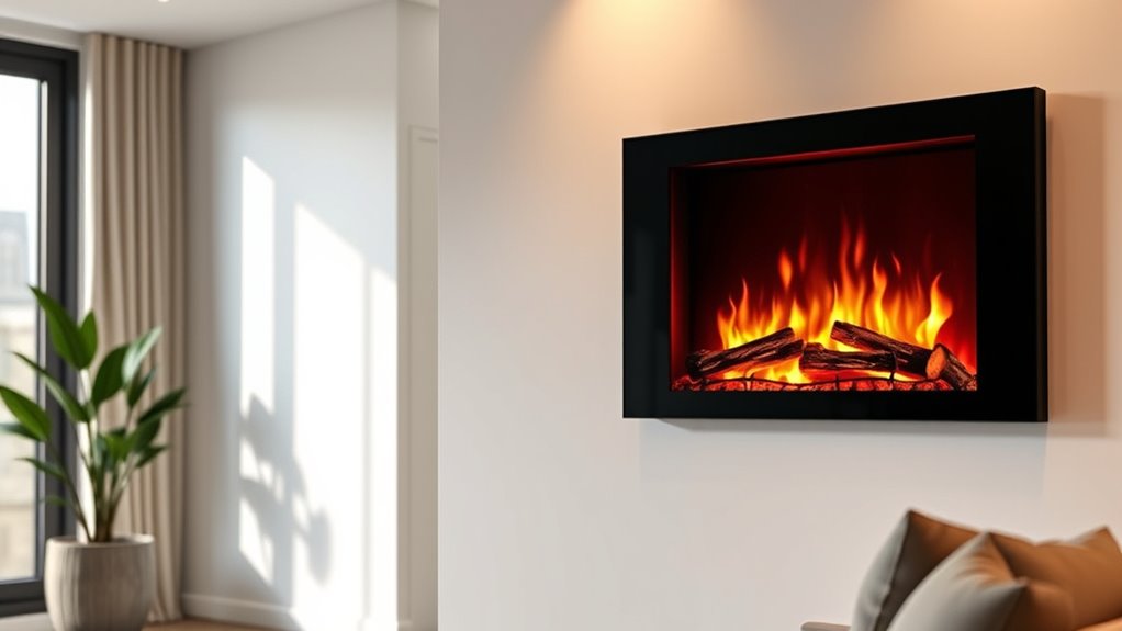 apartment safe electric fireplace selection