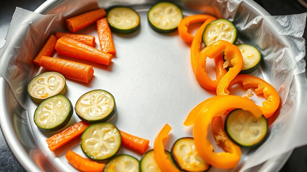 apply non stick spray