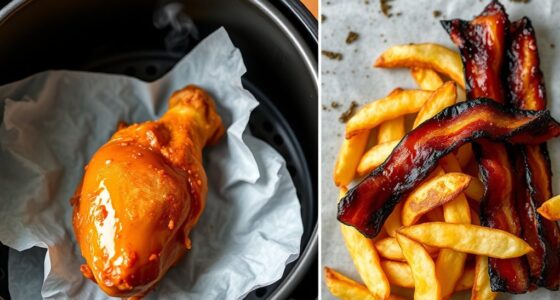 avoiding unsafe air fryer foods