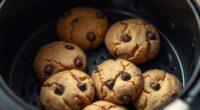 bake cookies in air fryer