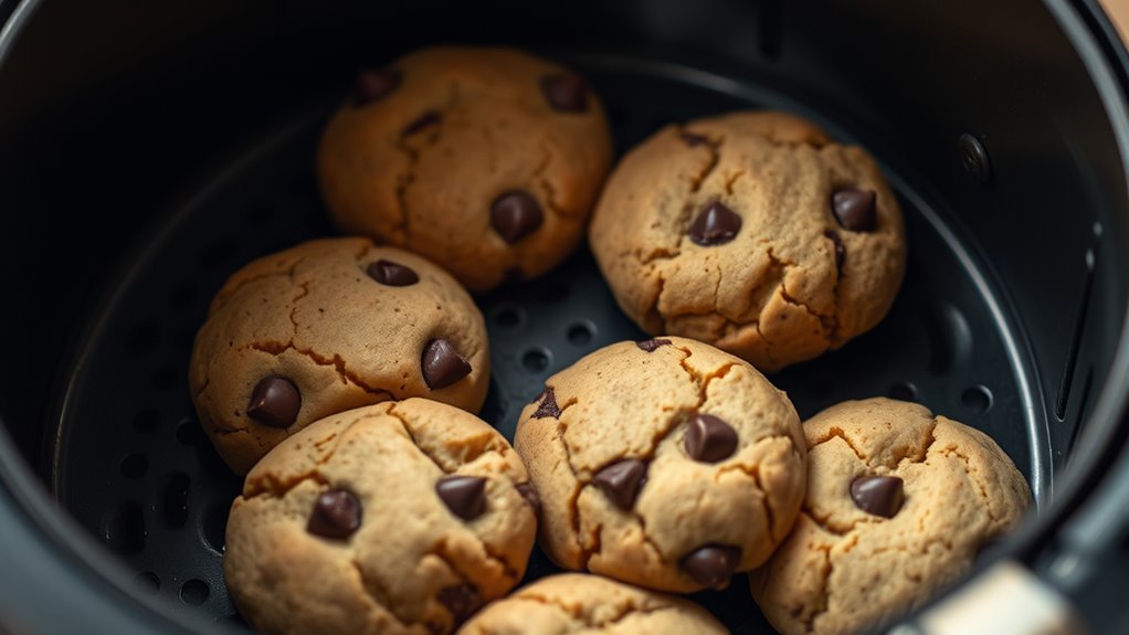 bake cookies in air fryer