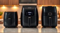 comparing air fryer power