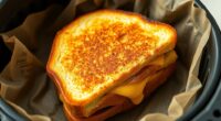 cook cheese sandwiches air fried