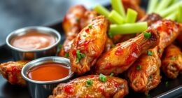 cook wings with crispy coating