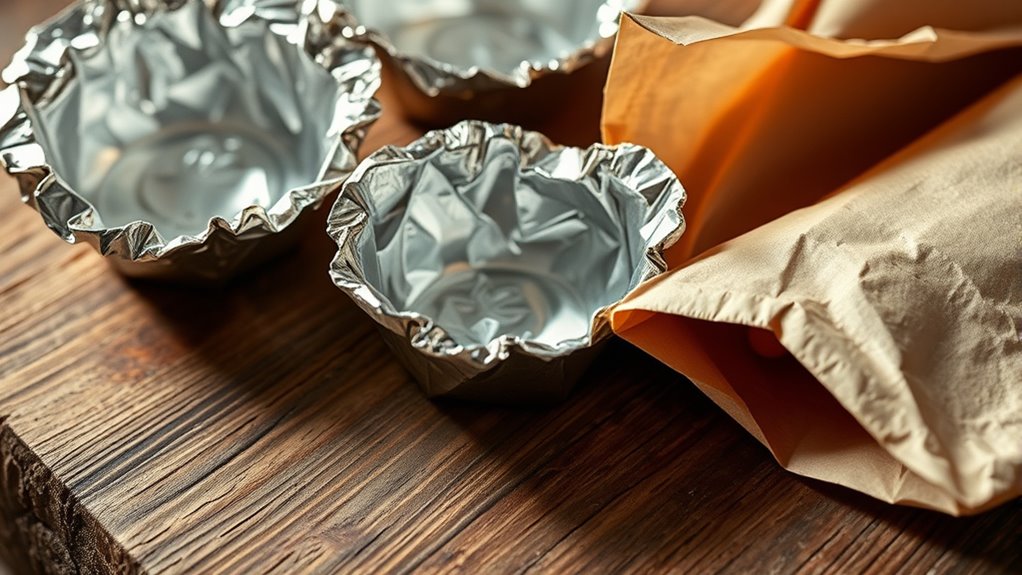 cooking with foil and parchment