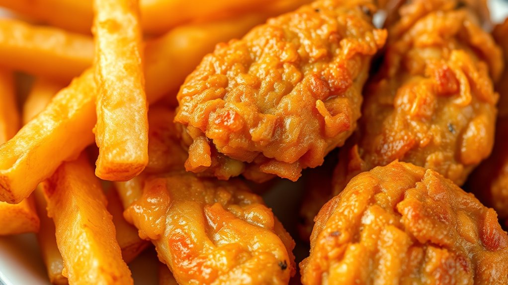 crispy air fried food tips