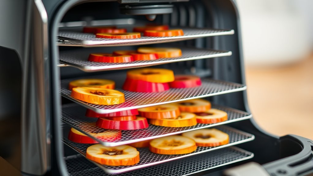 efficient drying with racks
