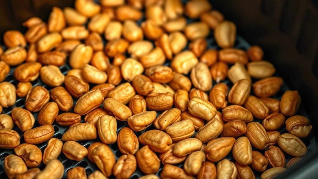 evenly toasted flavorful nuts