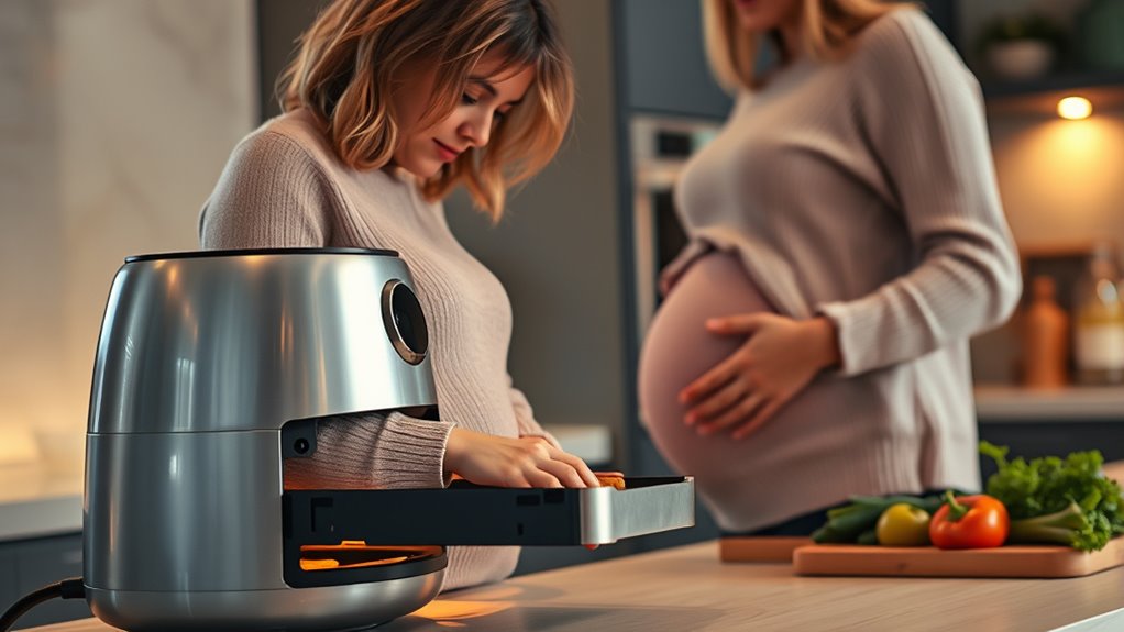 healthy air frying during pregnancy