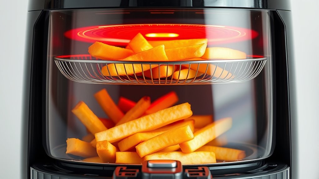 heating element placement impacts cooking