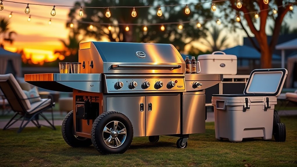 high end grill selection factors