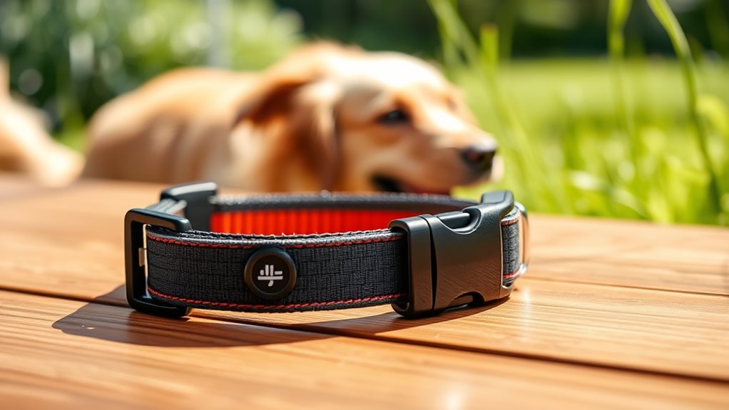key gps dog collar features