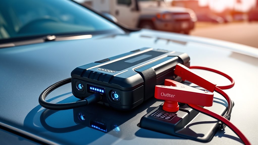 key jump starter features