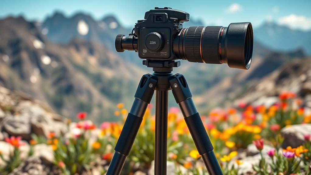 lightweight adjustable stable tripod