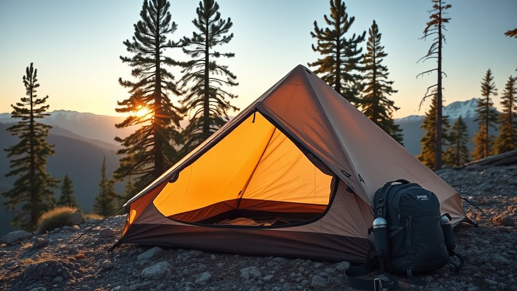 lightweight weatherproof durable tent