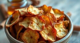 lower sugar in air fried desserts