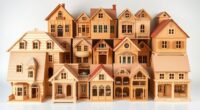 luxurious durable wooden dollhouses