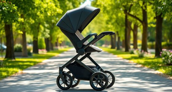 luxurious high performance jogging strollers