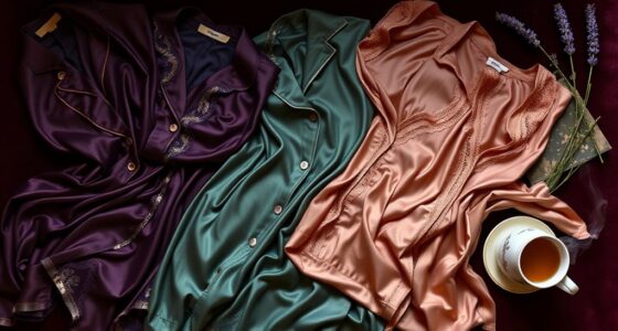 luxurious silk pajama sets