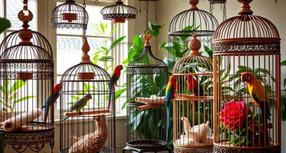 luxury bird cages collection