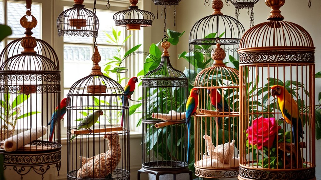 luxury bird cages collection