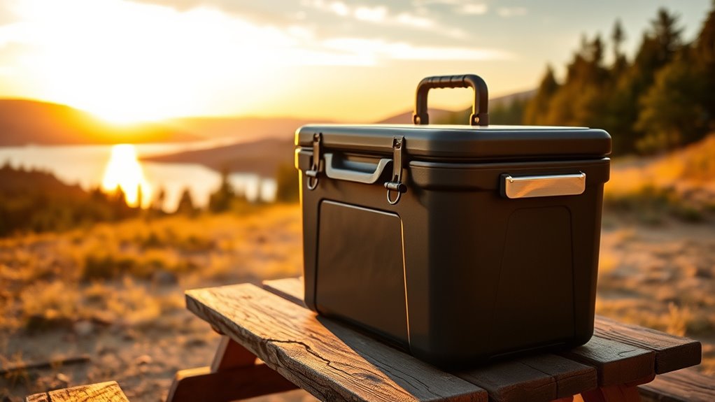 luxury camping cooler selection