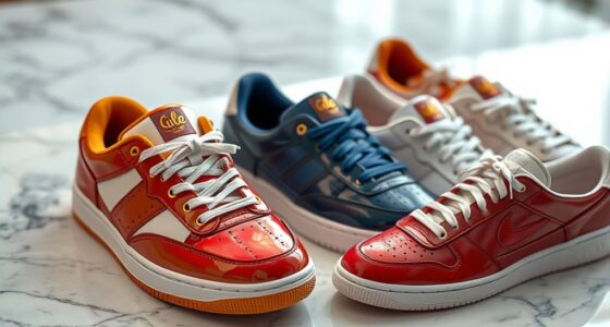 luxury collector sneaker selection