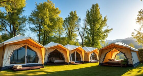 luxury durable camping tents