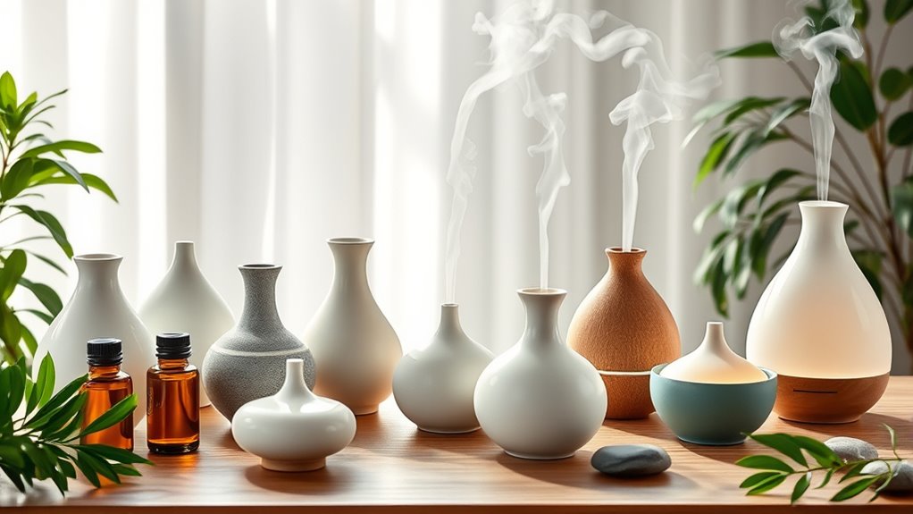 luxury essential oil diffuser sets