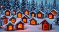 luxury heated outdoor pet houses