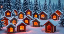 luxury heated outdoor pet houses