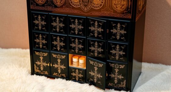 luxury holiday beauty calendars