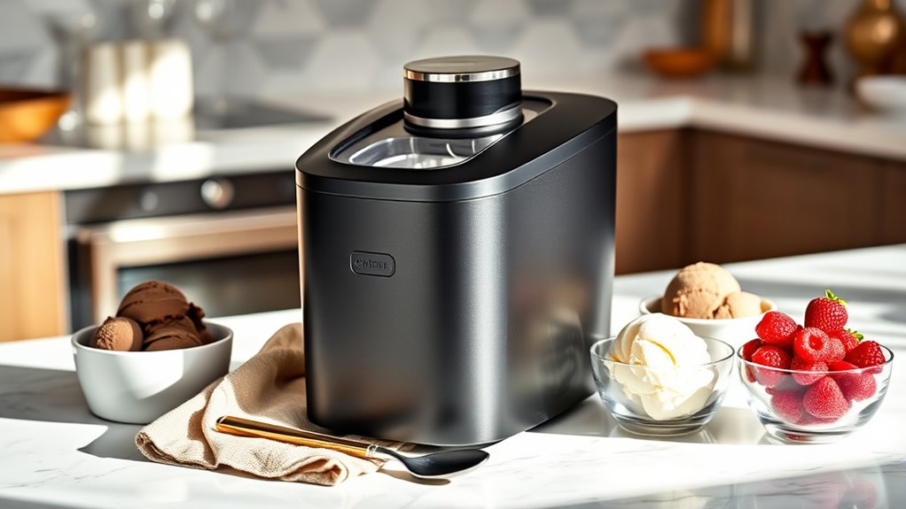 luxury home ice cream machines