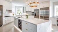 luxury kitchen island selections