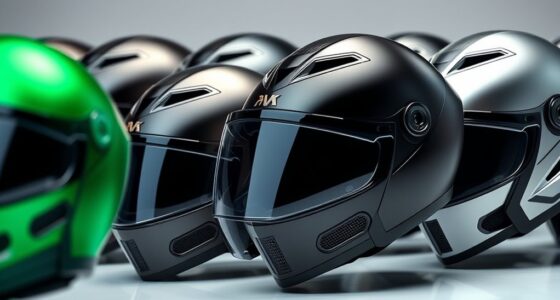 luxury motorcycle helmet trends
