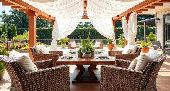luxury outdoor furniture choices