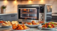 luxury toaster oven features