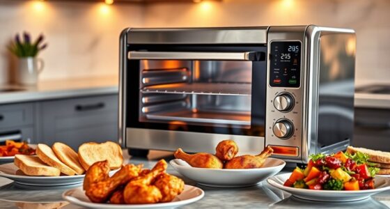 luxury toaster oven features