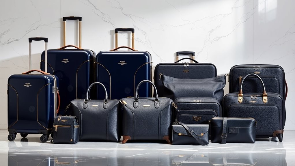 luxury travel luggage sets