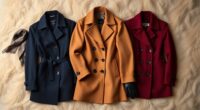 luxury women s wool coat selection