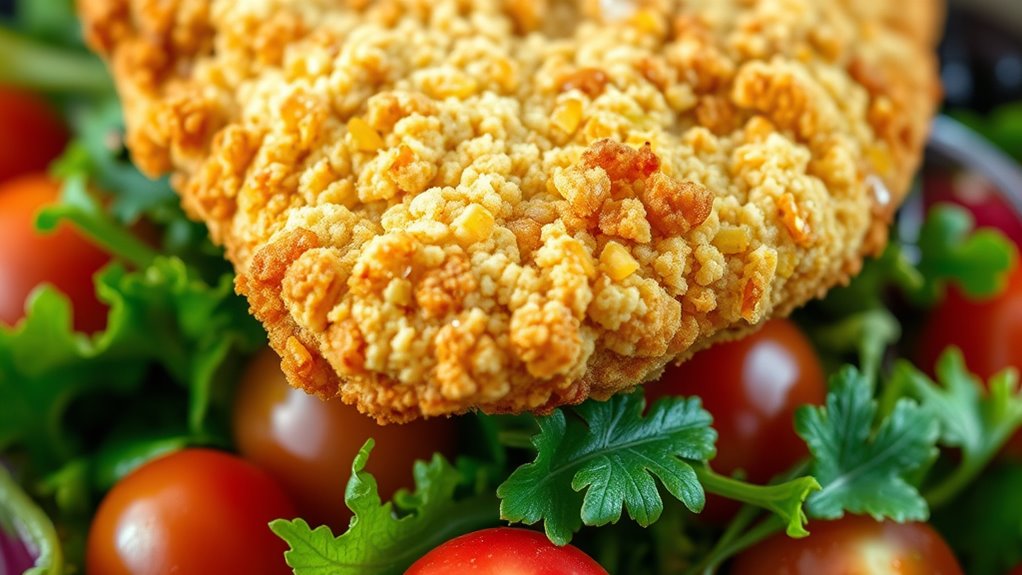 maintain coating on moist foods