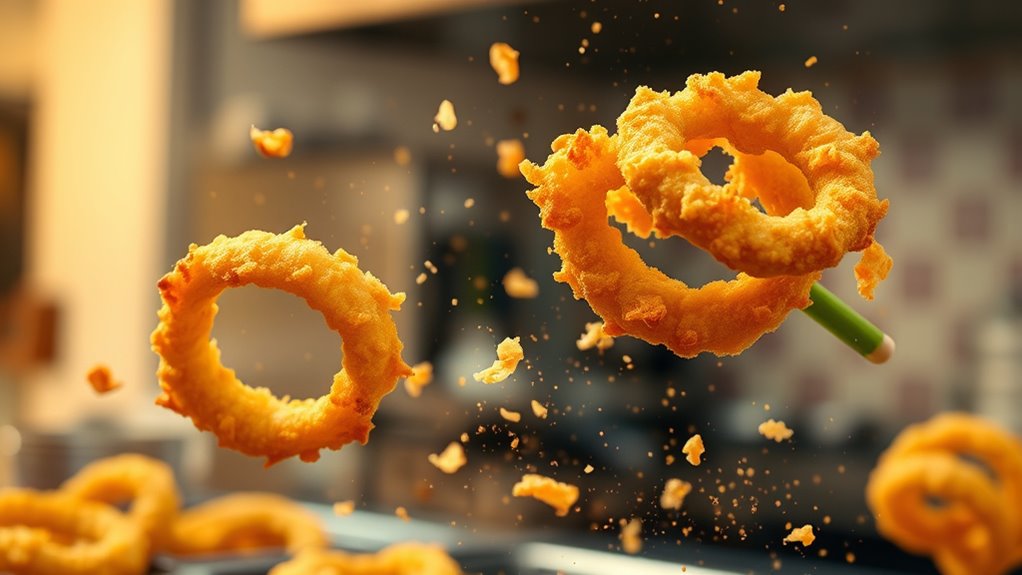 maintain hot oil and batter consistency