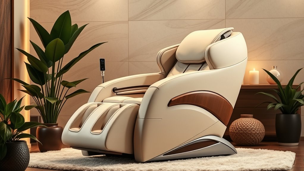 massage technology and features