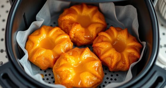 mess free air fryer desserts