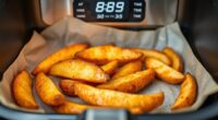 minimize acrylamide in air frying