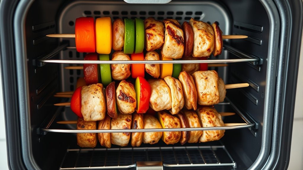 optimize air fryer space