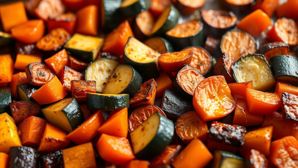 perfect caramelized roasted vegetables