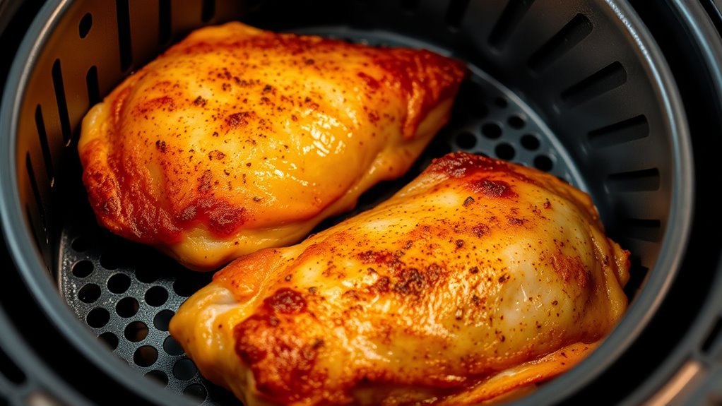 perfect juicy air fryer chicken