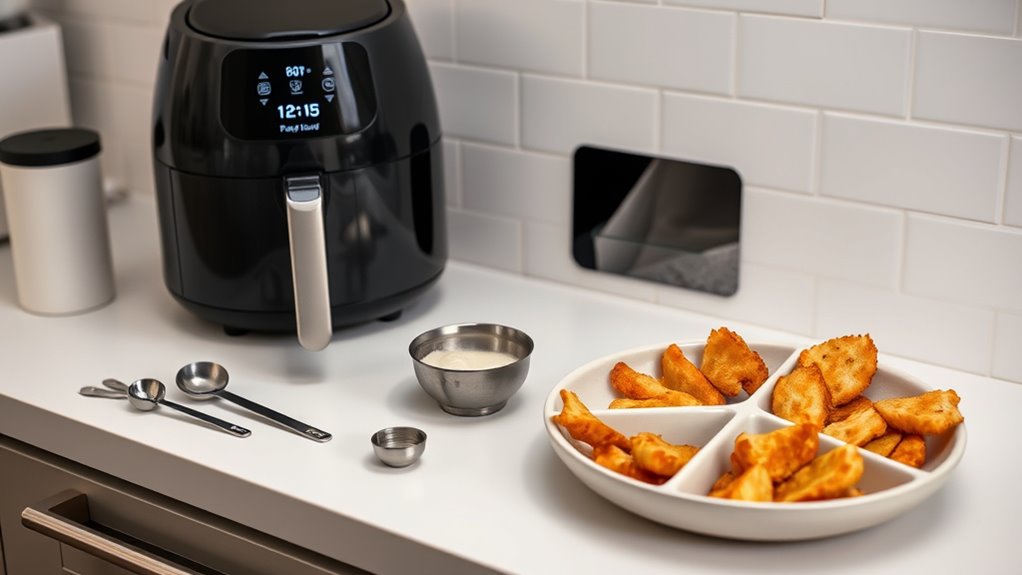 portion control with air fryers
